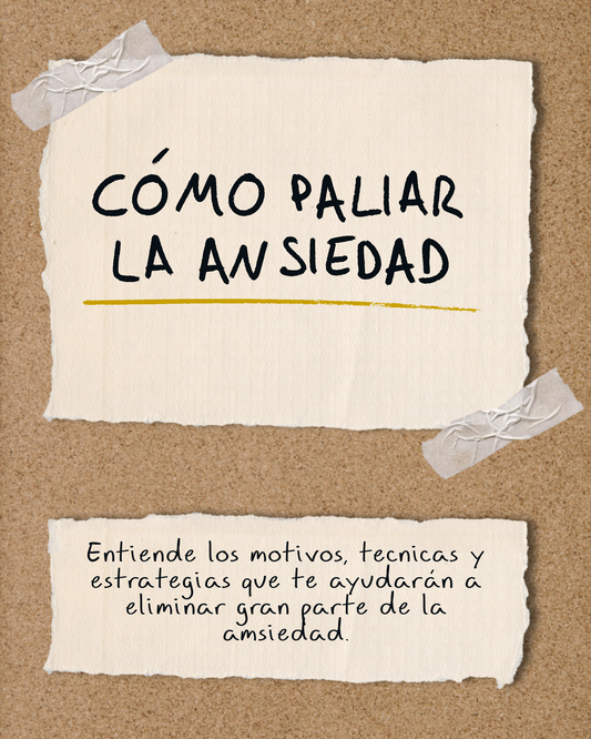 Cómo Paliar la Ansiedad